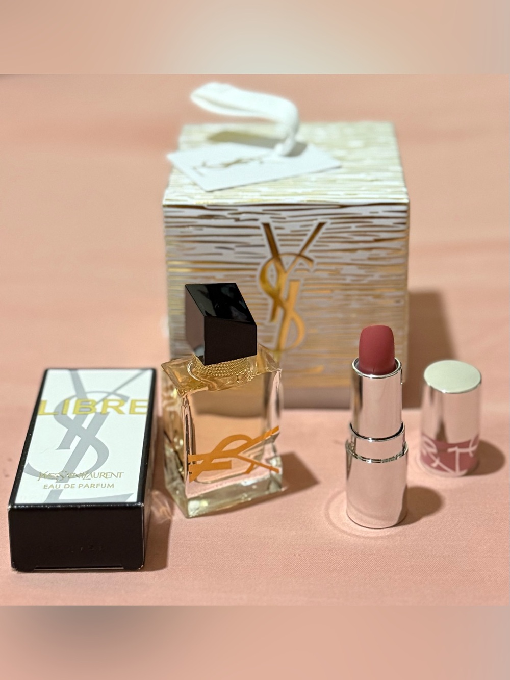 Yves Saint Laurent Mini Libre Eau de Parfum + Loveshine Lipstick Duo Gift Set
